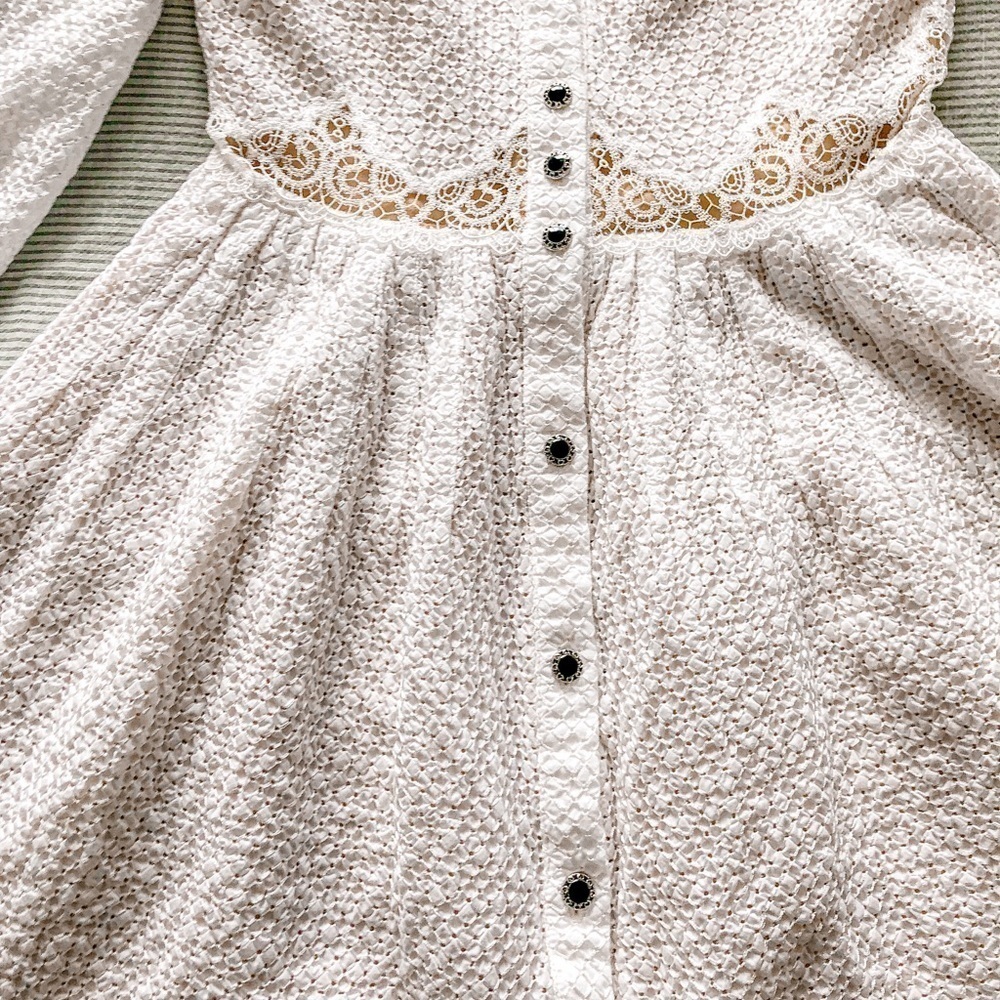 THE Kooples Button up lace layered dress - Picture 7 of 15